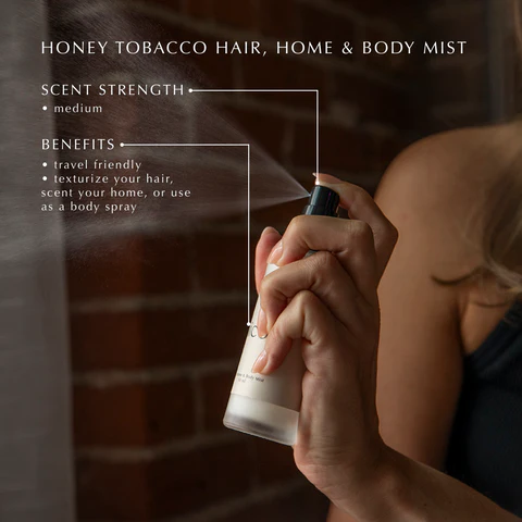 Honey Tobacco Mist-Hair, Home, Body - Image 2