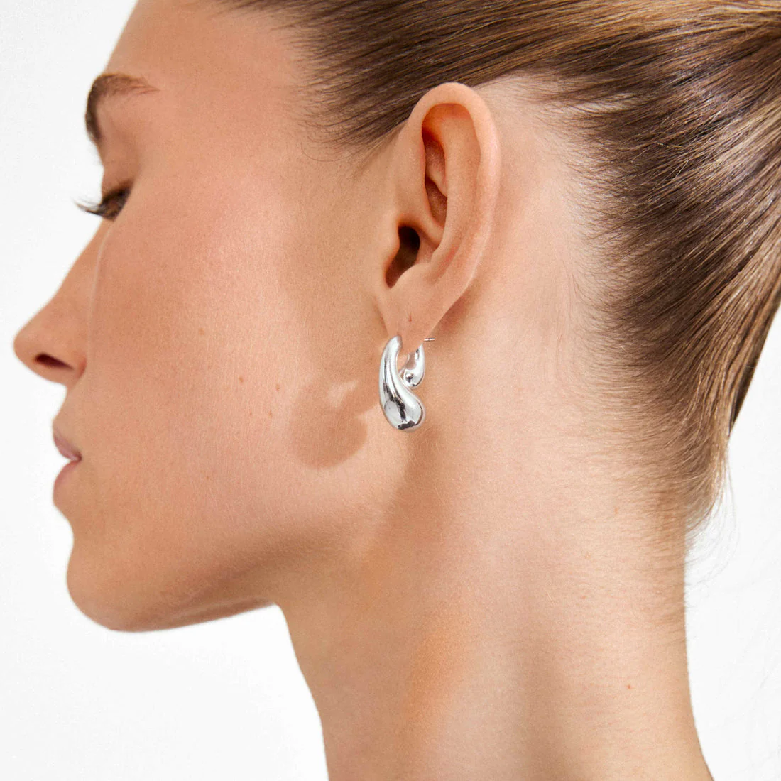 Jennings Double Drop Earrings Silver