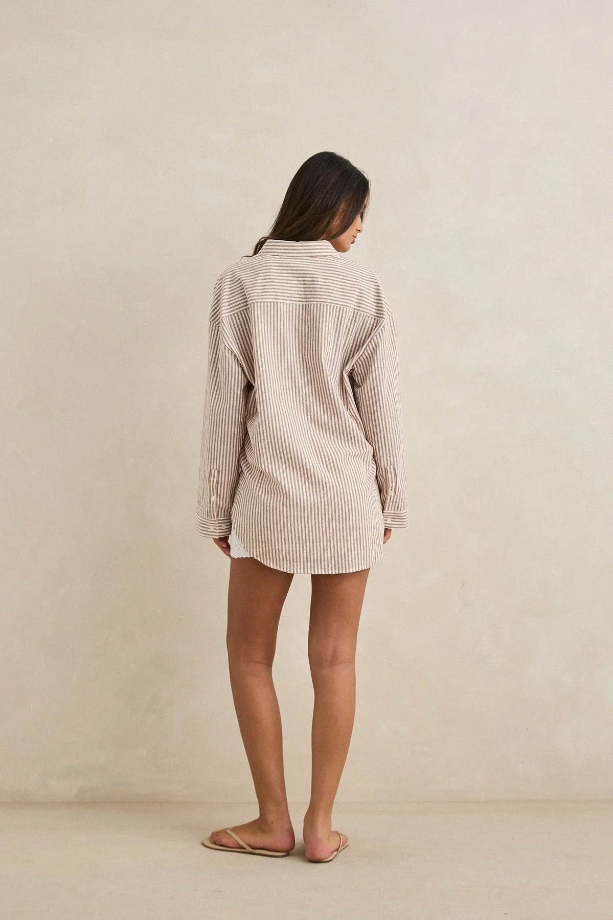 Valley Stripe Oversized Shirt - Image 3
