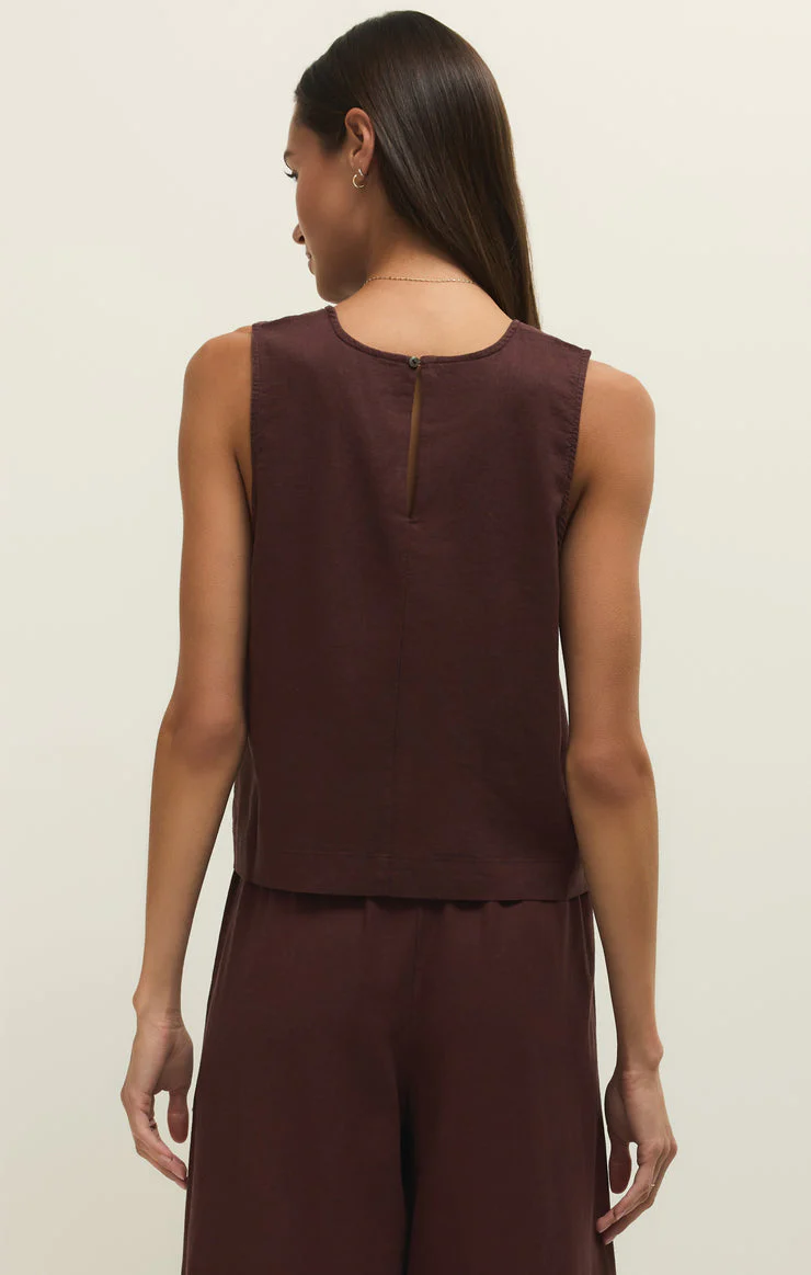 Sloane Linen Top - Image 5
