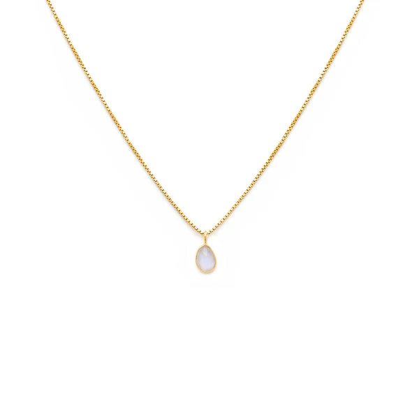 Sofia Slice Necklace | Gold Vermeil - Image 4