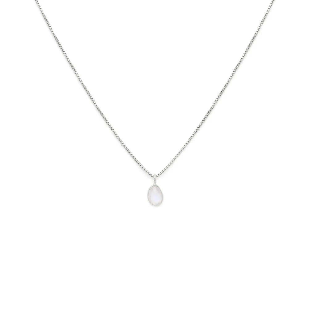 Sofia Slice Necklace | Moonstone - Image 2