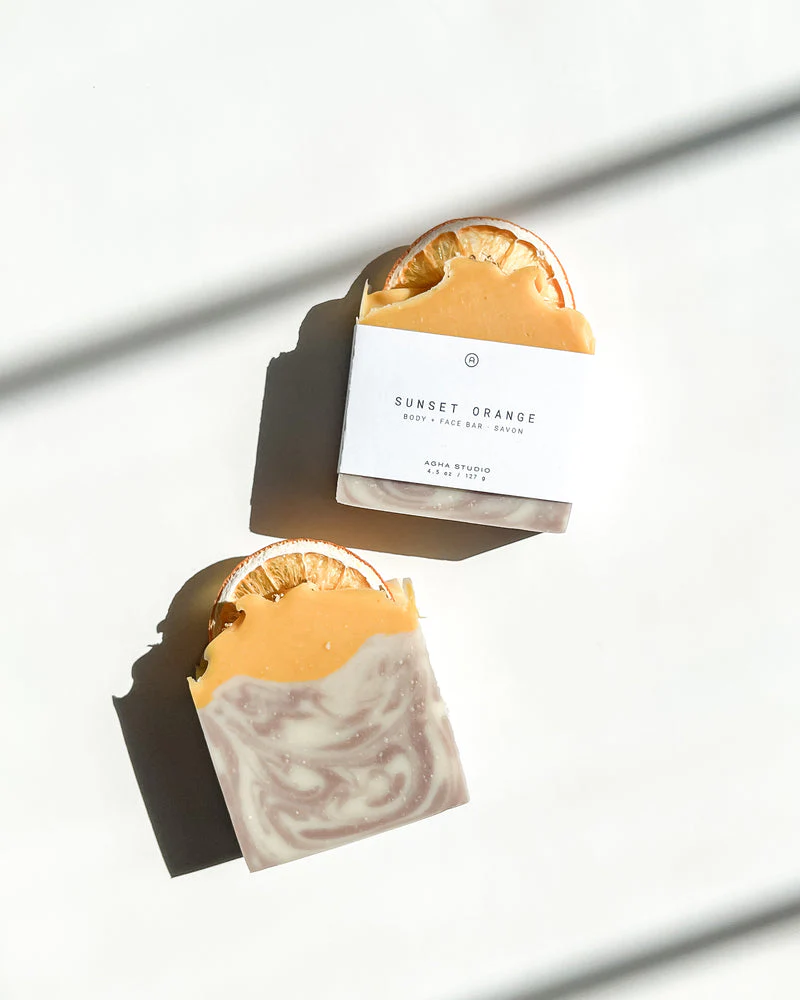 Sunset Orange Body + Face Bar - Image 2