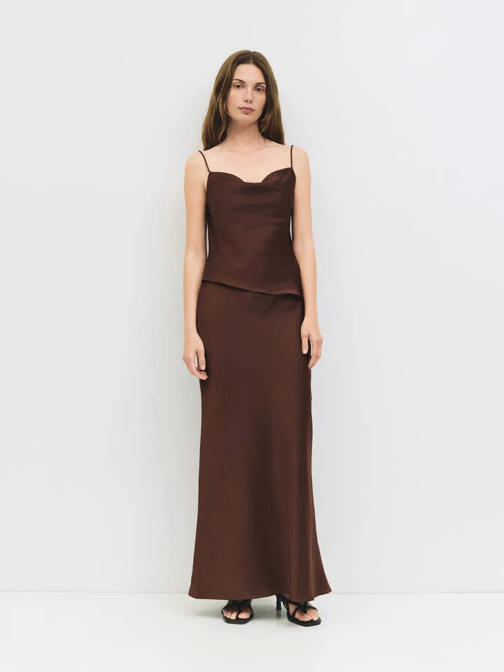 The Elena Cowl Neck Top - Image 3