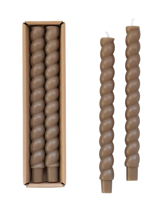 Twisted Taper Candles - Image 2