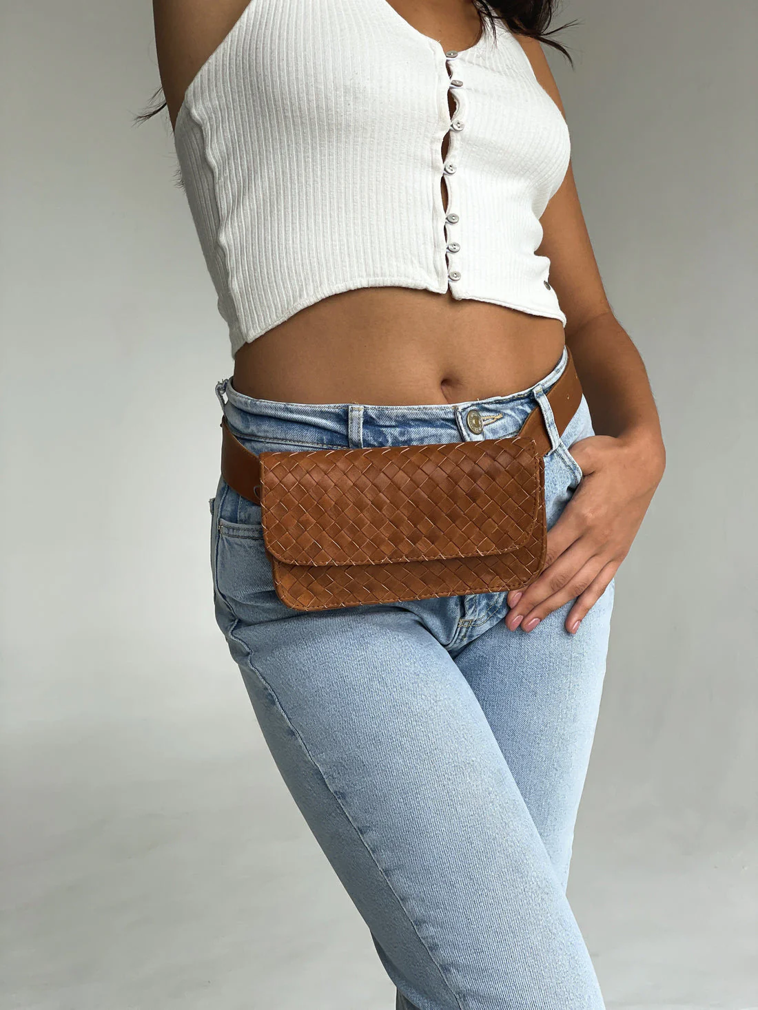 Ziggy Woven Belt Bag - Image 5